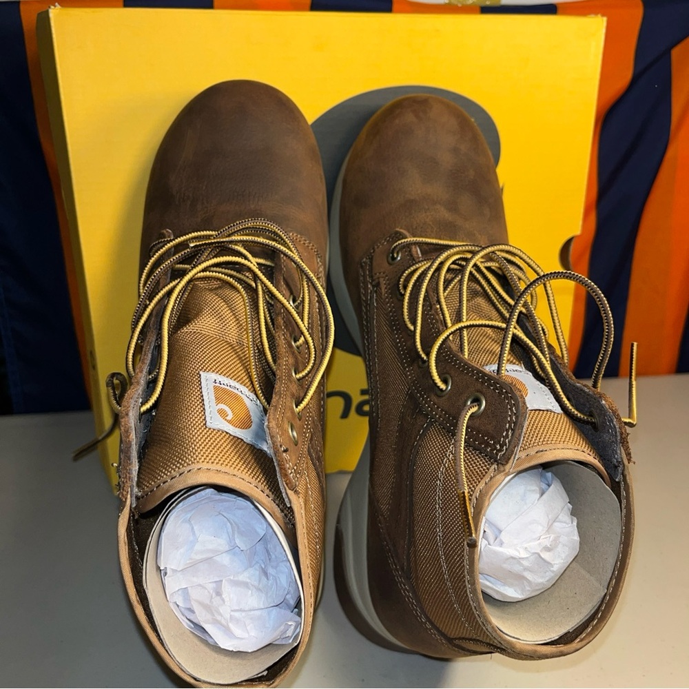 New Carhartt Men's Force Lightweight Composite Toe Work Boot FA5415-M Men Sz 12 - Picture 6 of 11